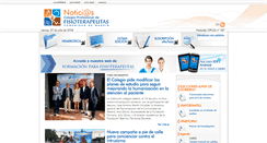 Desktop Screenshot of noticias.cfisiomad.org